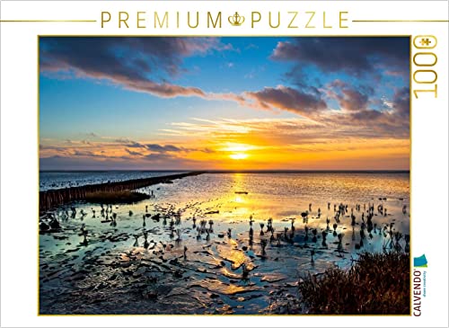 CALVENDO Puzzle Das Wattenmeer bei Utlandshörn 1000 Teile Lege-Größe 64 x 48 cm Foto-Puzzle Bild von A. Dreegmeyer von CALVENDO