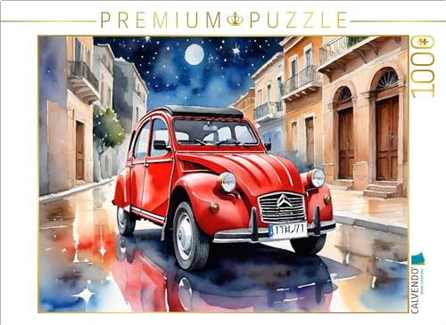 CALVENDO Puzzle Der 2CV, Besser als Ente bekannt, war EIN beliebtes Studentenauto | 1000 Teile Lege-Größe 64 x 48 cm Foto-Puzzle für glückliche Stunden von CALVENDO