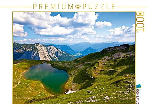 CALVENDO Puzzle Der Augstsee am Loser 1000 Teile Puzzle quer | 1000 Teile Lege-Größe 64 x 48 cm Foto-Puzzle für glückliche Stunden von CALVENDO