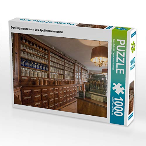 CALVENDO Puzzle Der Eingangsbereich des Apothekenmuseums 1000 Teile Puzzle quer | 1000 Teile Lege-Größe 64 x 48 cm Foto-Puzzle für glückliche Stunden von CALVENDO