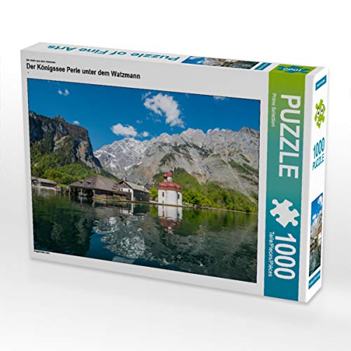 CALVENDO Puzzle Der Königssee Perle unter dem Watzmann 1000 Teile Lege-Größe 64 x 48 cm Foto-Puzzle Bild von Prime Selection Kalender von CALVENDO