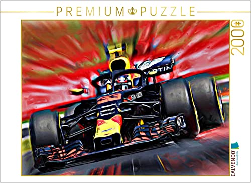 CALVENDO Puzzle Der Niederländer Max Verstappen bewegt Sich fahrerisch auf dem hohen Niveau des Rekordweltmeisters Lewis Hamilton. 2000 Teile Lege-Größe 90 x 67 cm Foto-Puzzle Bild von DeVerviers von CALVENDO