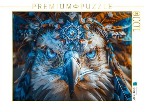 CALVENDO Puzzle Der allsehende Adler | 1000 Teile Lege-Größe 64 x 48 cm Foto-Puzzle für glückliche Stunden von CALVENDO