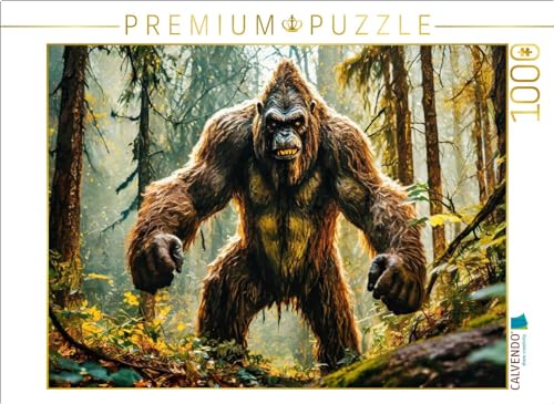CALVENDO Puzzle Der mysteriöse Bigfoot in den Wäldern der USA | 1000 Teile Lege-Größe 64 x 48 cm Foto-Puzzle für glückliche Stunden CALVENDO Puzzle Der mysteriöse Bigfoot in den Wäldern der USA | 1000 Teile Lege-Größe 64 x 48 cm Foto-Puzzle für glückliche Stunden von CALVENDO