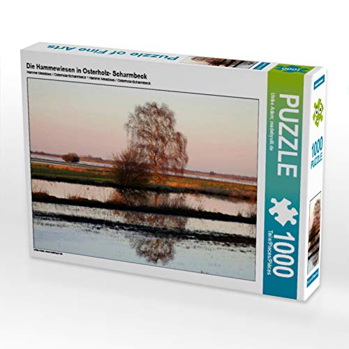 CALVENDO Puzzle Die Hammewiesen in Osterholz- Scharmbeck 1000 Teile Puzzle quer | 1000 Teile Lege-Größe 64 x 48 cm Foto-Puzzle für glückliche Stunden von CALVENDO