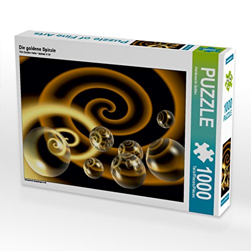CALVENDO Puzzle Die goldene Spirale 1000 Teile Puzzle quer | Lege-Größe cm Foto-Puzzle für glückliche Stunden CALVENDO Puzzle Die goldene Spirale 1000 Teile Puzzle quer | Lege-Größe cm Foto-Puzzle für glückliche Stunden von CALVENDO