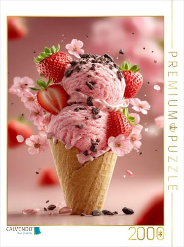 CALVENDO Puzzle EIN Erdbeertraum | 2000 Teile Lege-Größe 67 x 90 cm Foto-Puzzle für glückliche Stunden CALVENDO Puzzle EIN Erdbeertraum | 2000 Teile Lege-Größe 67 x 90 cm Foto-Puzzle für glückliche Stunden von CALVENDO