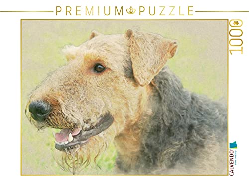 CALVENDO Puzzle EIN Motiv aus dem Kalender Airedale Terrier 2017 1000 Teile Puzzle quer | Lege-Größe cm Foto-Puzzle für glückliche Stunden CALVENDO Puzzle EIN Motiv aus dem Kalender Airedale Terrier 2017 1000 Teile Puzzle quer | Lege-Größe cm Foto-Puzzle für glückliche Stunden von CALVENDO