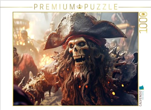 CALVENDO Puzzle EIN Motiv aus dem Kalender Das Piratenschiff - Willkommen in der Welt der Geister | 1000 Teile Lege-Größe 64 x 48 cm Foto-Puzzle für glückliche Stunden von CALVENDO