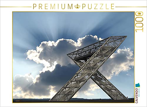 CALVENDO Puzzle EIN Motiv aus dem Kalender Das Polygon, eine architektonische Meisterleistung 1000 Teile Puzzle quer | 1000 Teile Lege-Größe 64 x 48 cm Foto-Puzzle für glückliche Stunden von CALVENDO