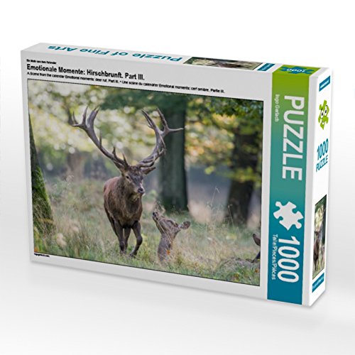 CALVENDO Puzzle EIN Motiv aus dem Kalender Emotionale Momente: Hirschbrunft. Part III. 1000 Teile Puzzle quer | 1000 Teile Lege-Größe 64 x 48 cm Foto-Puzzle für glückliche Stunden CALVENDO Puzzle EIN Motiv aus dem Kalender Emotionale Momente: Hirschbrunft. Part III. 1000 Teile Puzzle quer | 1000 Teile Lege-Größe 64 x 48 cm Foto-Puzzle für glückliche Stunden von CALVENDO