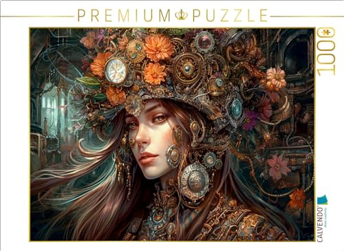 CALVENDO Puzzle EIN Motiv aus dem Kalender Floraler Steampunk | 1000 Teile Lege-Größe 64 x 48 cm Foto-Puzzle für glückliche Stunden von CALVENDO