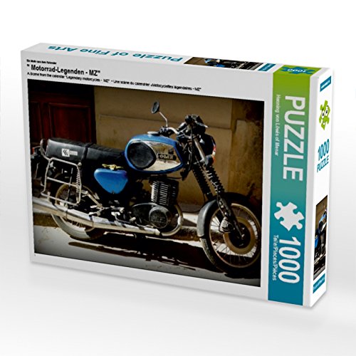 CALVENDO Puzzle EIN Motiv aus dem Kalender Motorrad-Legenden - MZ | 1000 Teile Lege-Größe 64 x 48 cm Foto-Puzzle für glückliche Stunden CALVENDO Puzzle EIN Motiv aus dem Kalender Motorrad-Legenden - MZ | 1000 Teile Lege-Größe 64 x 48 cm Foto-Puzzle für glückliche Stunden von CALVENDO