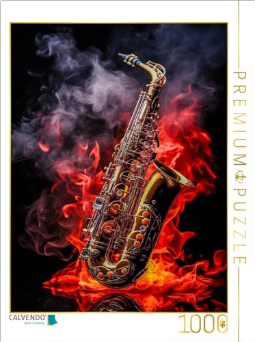 CALVENDO Puzzle EIN Motiv aus dem Kalender Musik on Fire | 1000 Teile Lege-Größe 64 x 48 cm Foto-Puzzle für glückliche Stunden CALVENDO Puzzle EIN Motiv aus dem Kalender Musik on Fire | 1000 Teile Lege-Größe 64 x 48 cm Foto-Puzzle für glückliche Stunden von CALVENDO
