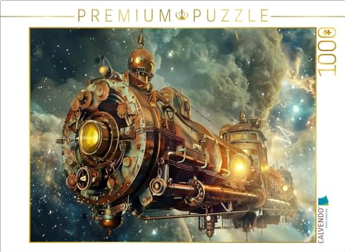 CALVENDO Puzzle EIN Motiv aus dem Kalender Steampunk im Weltall | 1000 Teile Lege-Größe 64 x 48 cm Foto-Puzzle für glückliche Stunden von CALVENDO