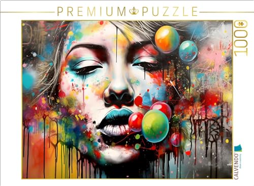 CALVENDO Puzzle EIN Motiv aus dem Kalender Street Art Graffiti | 1000 Teile Lege-Größe 64 x 48 cm Foto-Puzzle für glückliche Stunden von CALVENDO