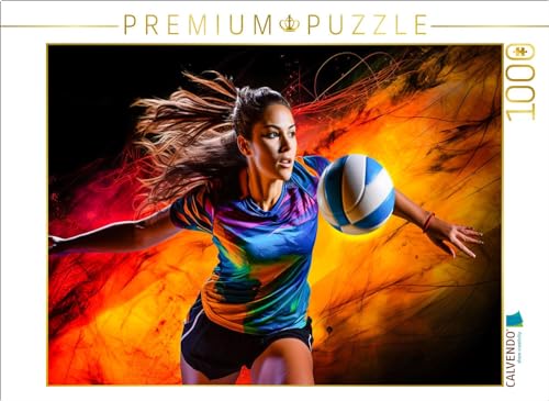 CALVENDO Puzzle EIN Motiv aus dem Kalender Volleyball und Motivation | 1000 Teile Lege-Größe 64 x 48 cm Foto-Puzzle für glückliche Stunden von CALVENDO