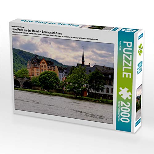 CALVENDO Puzzle EIN Motiv aus dem Kalender Eine Perle an der Mosel – Bernkastel-Kues 2000 Teile Puzzle quer | 2000 Teile Lege-Größe 90 x 67 cm Foto-Puzzle für glückliche Stunden von CALVENDO