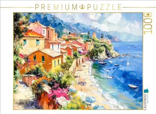 CALVENDO Puzzle Entdecke versteckte Buchten und genieße das Gefühl von Freiheit am Meer | 1000 Teile Lege-Größe 64 x 48 cm Foto-Puzzle für glückliche Stunden von CALVENDO