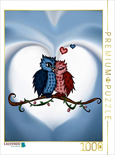 CALVENDO Puzzle Eulen Pärchen 1000 Teile Puzzle hoch | Lege-Größe cm Foto-Puzzle für glückliche Stunden CALVENDO Puzzle Eulen Pärchen 1000 Teile Puzzle hoch | Lege-Größe cm Foto-Puzzle für glückliche Stunden von CALVENDO