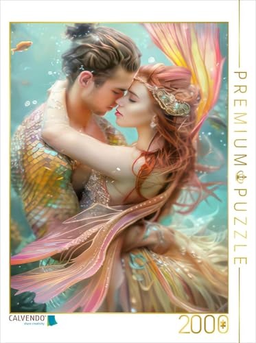 CALVENDO Puzzle Fairytale Mermaids | 2000 Teile Lege-Größe 67 x 90 cm Foto-Puzzle für glückliche Stunden von CALVENDO