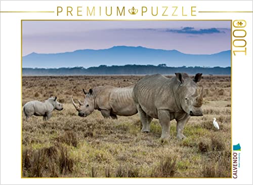CALVENDO Puzzle Familie Breitmaulnashorn 1000 Teile Puzzle quer | 1000 Teile Lege-Größe 64 x 48 cm Foto-Puzzle für glückliche Stunden CALVENDO Puzzle Familie Breitmaulnashorn 1000 Teile Puzzle quer | 1000 Teile Lege-Größe 64 x 48 cm Foto-Puzzle für glückliche Stunden von CALVENDO