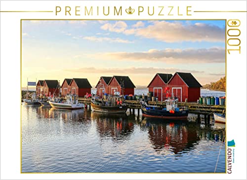 CALVENDO Puzzle Fischereihafen Boltenhagen 1000 Teile Lege-Größe 64 x 48 cm Foto-Puzzle Bild von UDO Haafke von CALVENDO