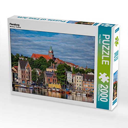 CALVENDO Puzzle Flensburg 2000 Teile Lege-Größe 90 x 67 cm Foto-Puzzle Bild von Peter Roder von CALVENDO