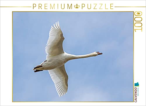 CALVENDO Puzzle Fliegender Schwan | 1000 Teile Lege-Größe 64 x 48 cm Foto-Puzzle für glückliche Stunden CALVENDO Puzzle Fliegender Schwan | 1000 Teile Lege-Größe 64 x 48 cm Foto-Puzzle für glückliche Stunden von CALVENDO
