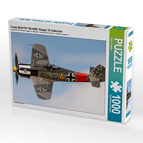 CALVENDO Puzzle Focke Wulf FW-190 A8/N, Hangar 10 Collection 1000 Teile Lege-Größe 64 x 48 cm Foto-Puzzle Bild von Björn Engelke von CALVENDO