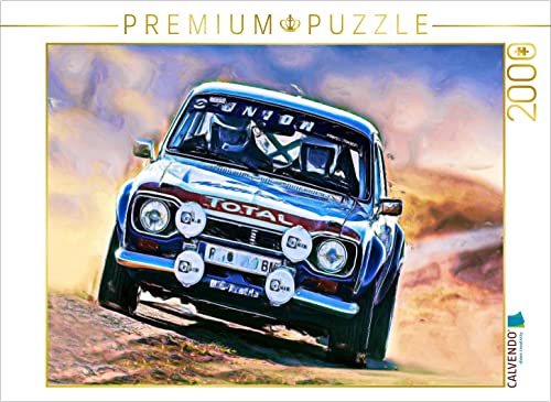 CALVENDO Puzzle Ford Escort I 2000 Teile Lege-Größe 90 x 67 cm Foto-Puzzle Bild von DeVerviers von CALVENDO