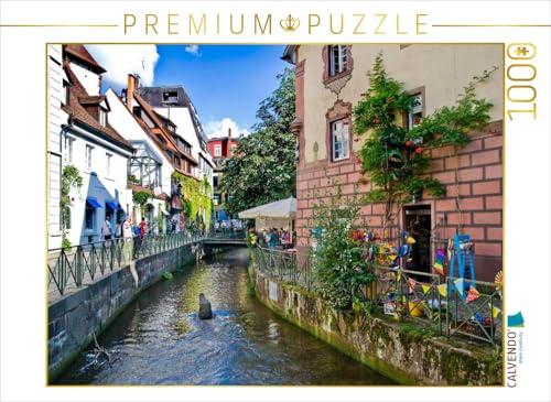 CALVENDO Puzzle Freiburger Altstadt mit Bächle | 1000 Teile Lege-Größe 64 x 48 cm Foto-Puzzle für glückliche Stunden CALVENDO Puzzle Freiburger Altstadt mit Bächle | 1000 Teile Lege-Größe 64 x 48 cm Foto-Puzzle für glückliche Stunden von CALVENDO