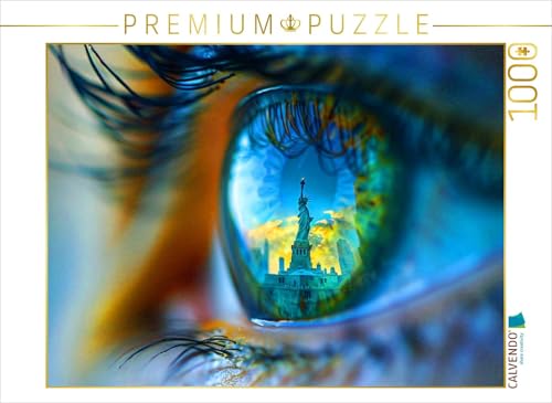 CALVENDO Puzzle Freiheitsstatue | 1000 Teile Lege-Größe 64 x 48 cm Foto-Puzzle für glückliche Stunden von CALVENDO