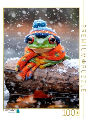 CALVENDO Puzzle Frösche | 1000 Teile Lege-Größe 48 x 64 cm Foto-Puzzle für glückliche Stunden CALVENDO Puzzle Frösche | 1000 Teile Lege-Größe 48 x 64 cm Foto-Puzzle für glückliche Stunden von CALVENDO