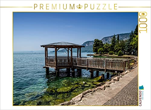CALVENDO Puzzle GARDASEE Uferpromenade von Garda 1000 Teile Puzzle quer | Lege-Größe cm Foto-Puzzle für glückliche Stunden CALVENDO Puzzle GARDASEE Uferpromenade von Garda 1000 Teile Puzzle quer | Lege-Größe cm Foto-Puzzle für glückliche Stunden von CALVENDO