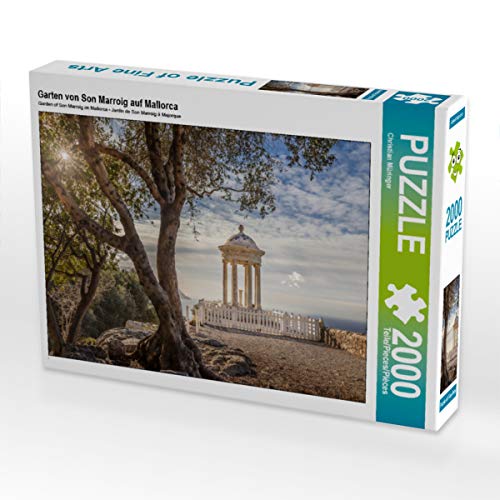 CALVENDO Puzzle Garten von Son Marroig auf Mallorca 2000 Teile Puzzle quer | 2000 Teile Lege-Größe 90 x 67 cm Foto-Puzzle für glückliche Stunden von CALVENDO