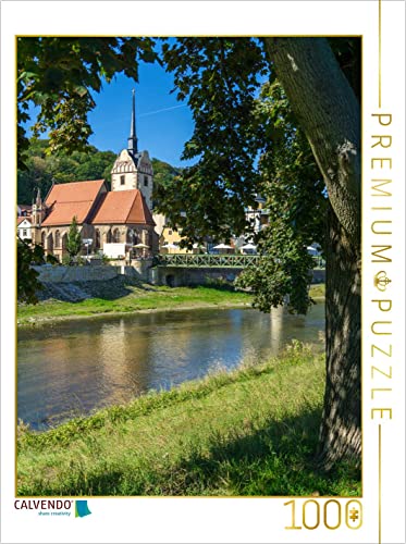 CALVENDO Puzzle Gera - Stadt an der weißen Elster 1000 Teile Lege-Größe 48 x 64 cm Foto-Puzzle Bild von Kerstin Waurick von CALVENDO