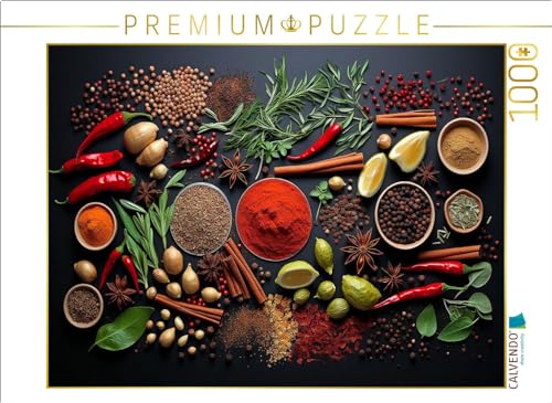 CALVENDO Puzzle Gewürze für die Küche | 1000 Teile Lege-Größe 64 x 48 cm Foto-Puzzle für glückliche Stunden von CALVENDO