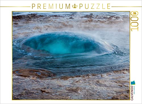 CALVENDO Puzzle Geysir Strokkur auf Island 1000 Teile Puzzle quer | 1000 Teile Lege-Größe 64 x 48 cm Foto-Puzzle für glückliche Stunden CALVENDO Puzzle Geysir Strokkur auf Island 1000 Teile Puzzle quer | 1000 Teile Lege-Größe 64 x 48 cm Foto-Puzzle für glückliche Stunden von CALVENDO