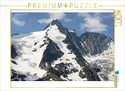 CALVENDO Puzzle Gipfel des Großglockner Massives. Hohe Tauern in Österreich. 1000 Teile Lege-Größe 64 x 48 cm Foto-Puzzle Bild von Anja Frost von CALVENDO