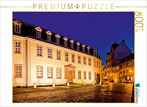 CALVENDO Puzzle Goethes Wohnhaus mit Nationalmuseum in Weimar 1000 Teile Puzzle quer | Lege-Größe cm Foto-Puzzle für glückliche Stunden CALVENDO Puzzle Goethes Wohnhaus mit Nationalmuseum in Weimar 1000 Teile Puzzle quer | Lege-Größe cm Foto-Puzzle für glückliche Stunden von CALVENDO