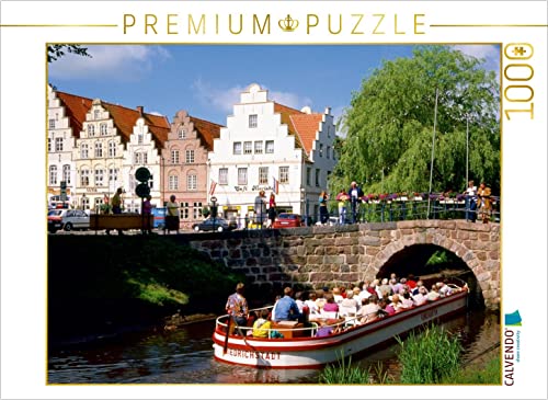 CALVENDO Puzzle Grachtenfahrt in Friedrichstadt 1000 Teile Puzzle quer | 1000 Teile Lege-Größe 64 x 48 cm Foto-Puzzle für glückliche Stunden CALVENDO Puzzle Grachtenfahrt in Friedrichstadt 1000 Teile Puzzle quer | 1000 Teile Lege-Größe 64 x 48 cm Foto-Puzzle für glückliche Stunden von CALVENDO