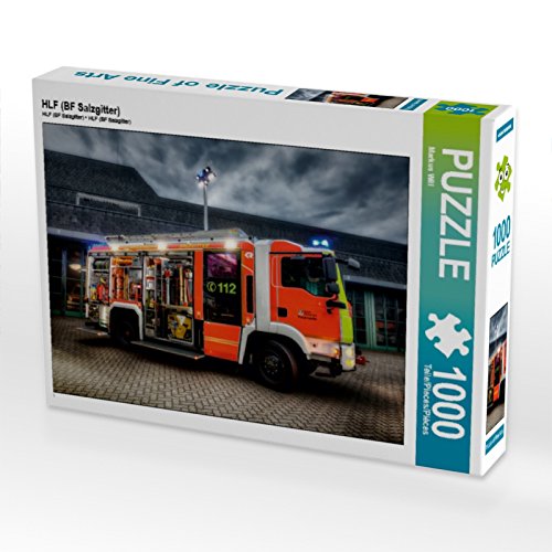 CALVENDO Puzzle HLF (BF Salzgitter) 1000 Teile Puzzle quer | 1000 Teile Lege-Größe 64 x 48 cm Foto-Puzzle für glückliche Stunden von CALVENDO