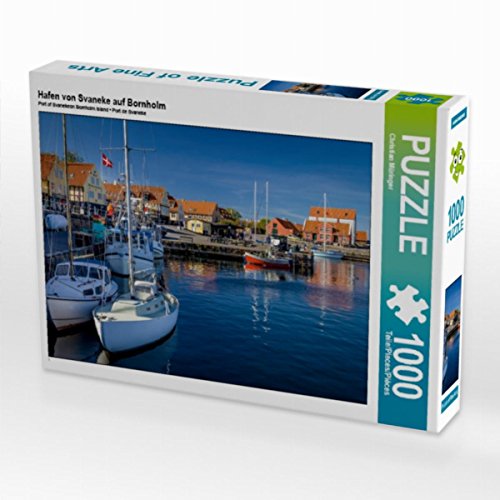 CALVENDO Puzzle Hafen von Svaneke auf Bornholm 1000 Teile Lege-Größe 64 x 48 cm Foto-Puzzle Bild von Christian Müringer von CALVENDO