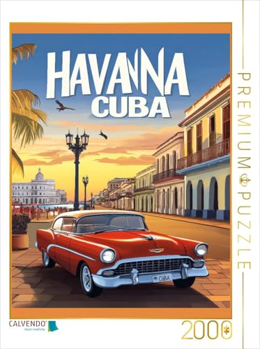 CALVENDO Puzzle Havanna | 2000 Teile Lege-Größe 67 x 90 cm Foto-Puzzle für glückliche Stunden von CALVENDO