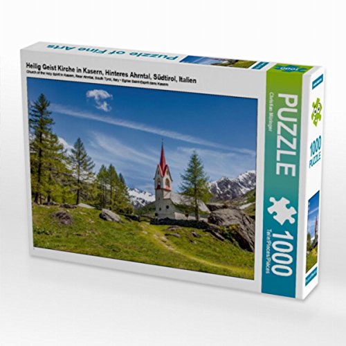 CALVENDO Puzzle Heilig Geist Kirche in Kasern, Hinteres Ahrntal 1000 Teile Lege-Größe 64 x 48 cm Foto-Puzzle Bild von Christian Müringer Müringer, Christian von CALVENDO