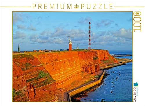 CALVENDO Puzzle Helgoland im Abendlicht 1000 Teile Lege-Größe 64 x 48 cm Foto-Puzzle Bild von Martina Fornal von CALVENDO