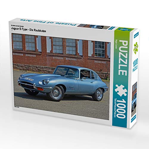 CALVENDO Puzzle EIN Motiv aus dem Kalender Jaguar E-Type - Die Raubkatze 1000 Teile Puzzle quer | 1000 Teile Lege-Größe 64 x 48 cm Foto-Puzzle für glückliche Stunden von CALVENDO