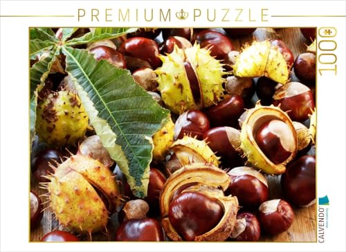 CALVENDO Puzzle Kastanien mit Kastanienblatt 1000 Teile Lege-Größe 64 x 48 cm Foto-Puzzle Bild von Gisela Kruse CALVENDO Puzzle Kastanien mit Kastanienblatt 1000 Teile Lege-Größe 64 x 48 cm Foto-Puzzle Bild von Gisela Kruse von CALVENDO