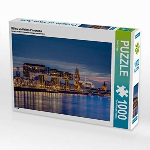 CALVENDO Puzzle Kölns südliches Panorama 1000 Teile Puzzle quer | Lege-Größe cm Foto-Puzzle für glückliche Stunden CALVENDO Puzzle Kölns südliches Panorama 1000 Teile Puzzle quer | Lege-Größe cm Foto-Puzzle für glückliche Stunden von CALVENDO